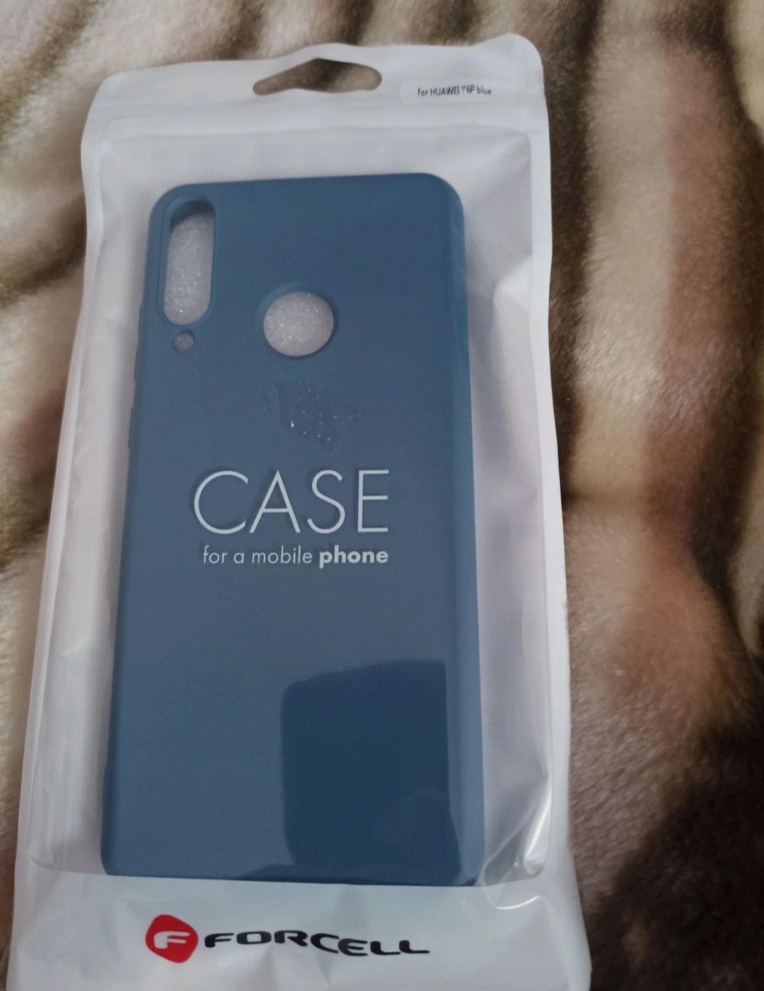 Case/etui Huawei Y6P blue