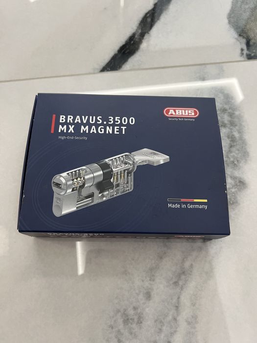 Циліндр замка Abus Bravus 3500 MX Magnet 80 (40*40)