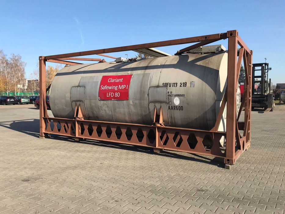 Zbiornik nierdzewny KO 20 000- 20m3- 20000l-TankKontener cysterna kwas