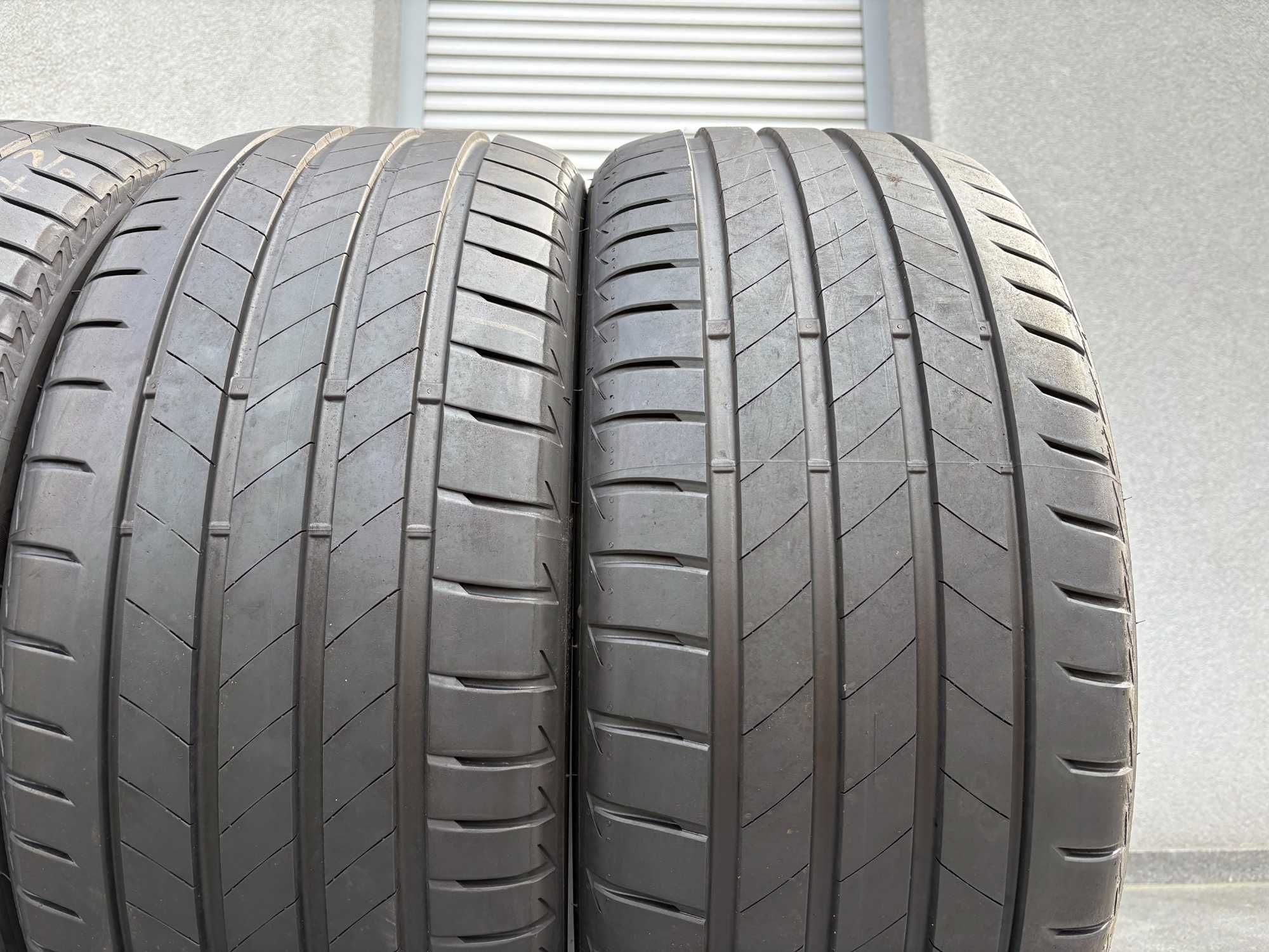 4 sztuki letnie 255/40R20 Bridgestone 7mm 2021r świetny stan L3066 gwa