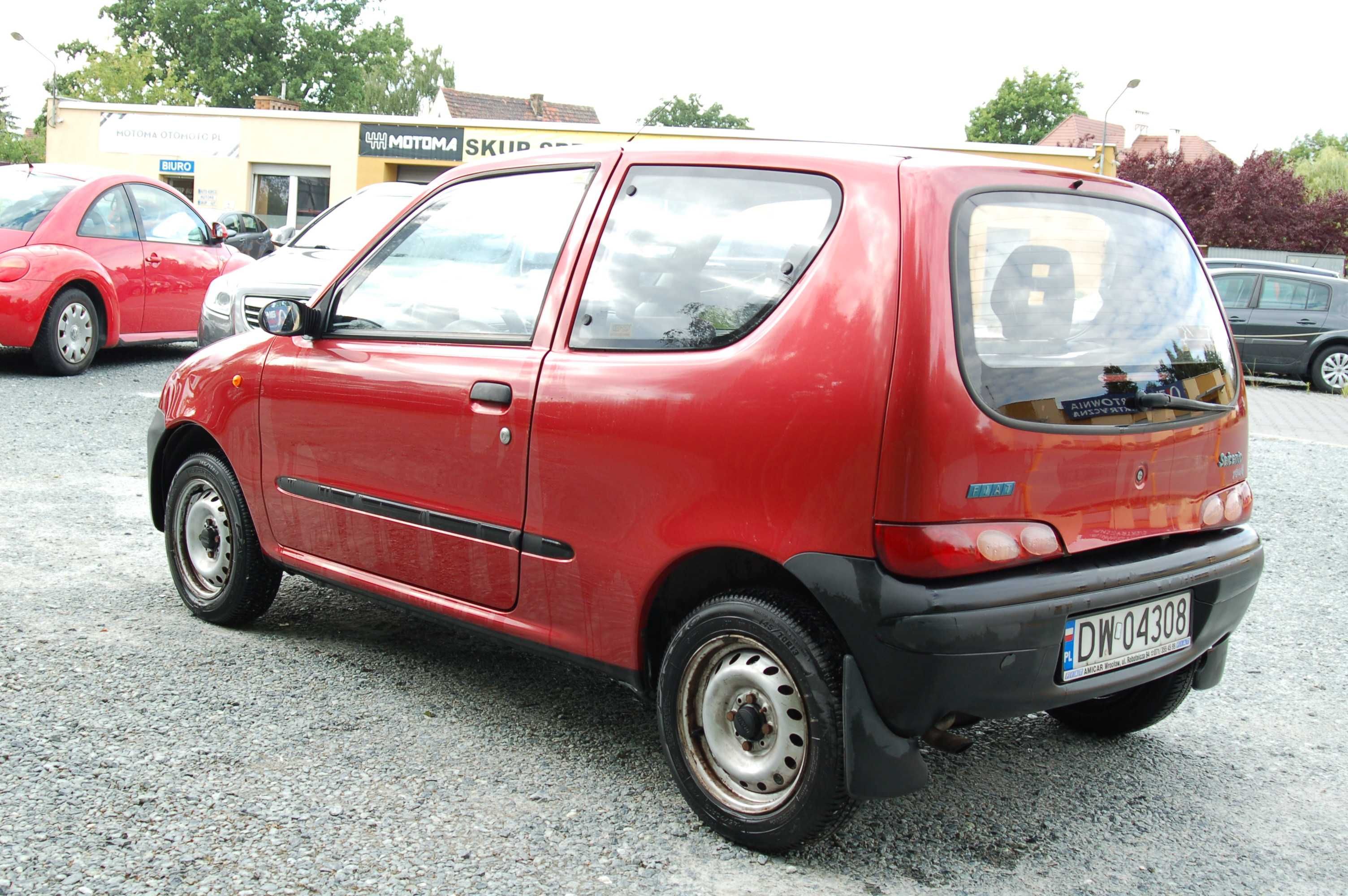 Fiat Seiciento Young 900cc 2000r Przebieg 101tys/km bez korozji