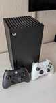 Konsola Microsoft Xbox Series X PADY, biały, czarny ślady jak na zdj