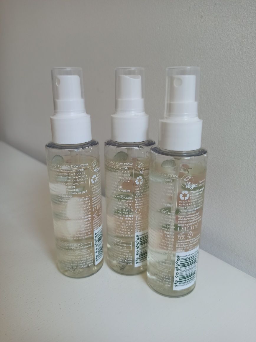 Hydrolaty różane Lirene 100 ml NOWE