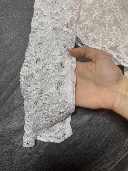 Платье белое