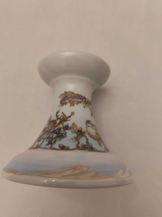 Świecznik porcelanowy
