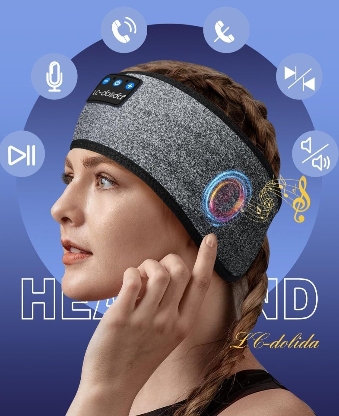 Słuchawki do spania LC-dolida Bluetooth