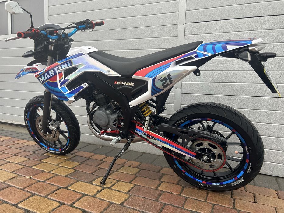 Derbi Senda 50 XTREME 2019r WATTS Gilera Smt Derbi 50 (beta,sherco)