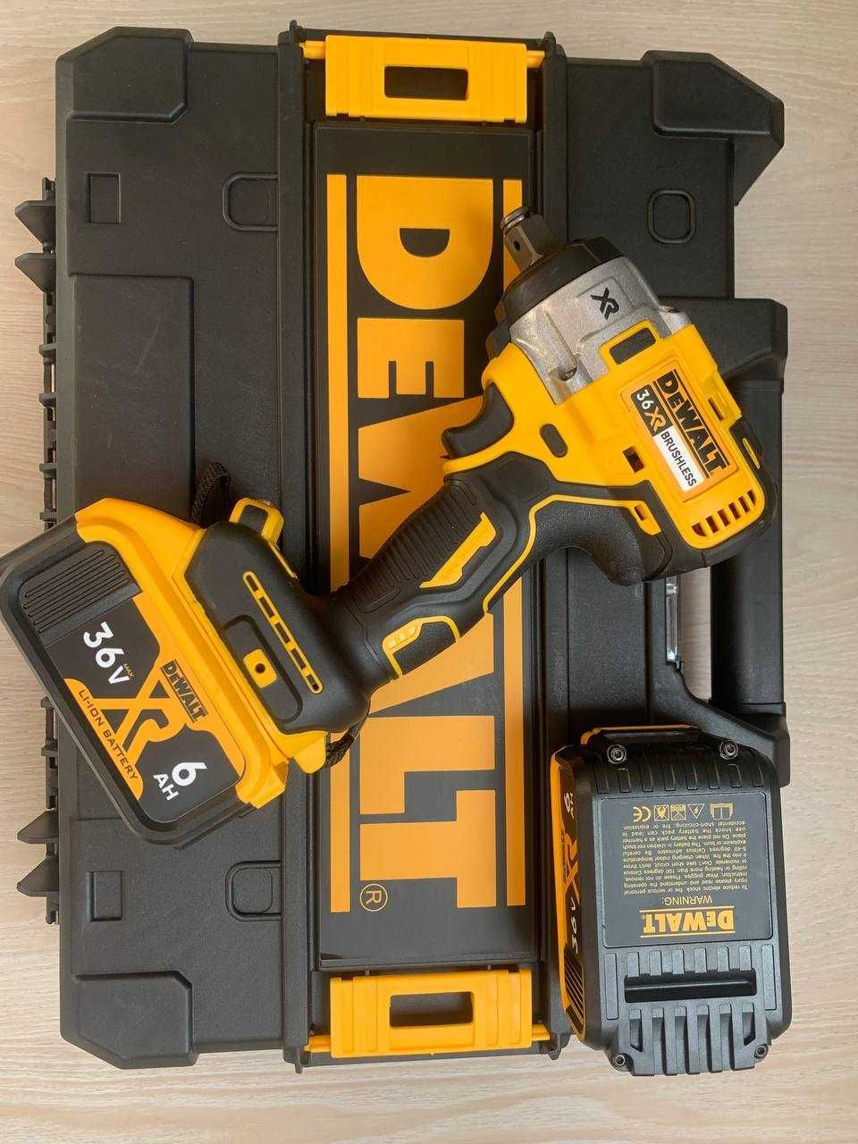 Потужний Акумуляторний Гайковерт DeWalt -DCF922 Продуктивний Гайкокрут