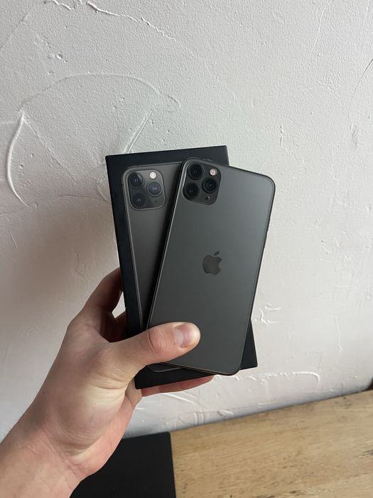 iPhone 11 Pro Max 256GB АКБ 83%  Айфон 11 про макс Grey сірий