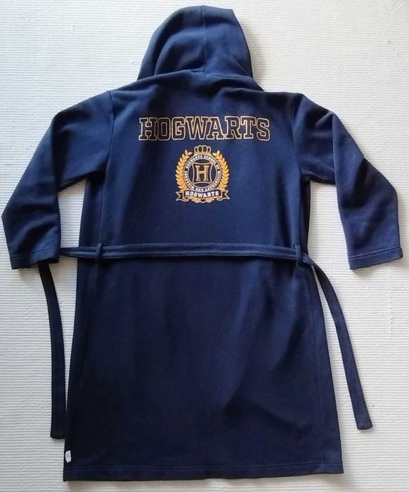 1. H&M_roz. 146-152cm_12-14 lat_szlafrok chłopięcy_Harry Potter_miękki