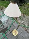 Lampa stojąca złota