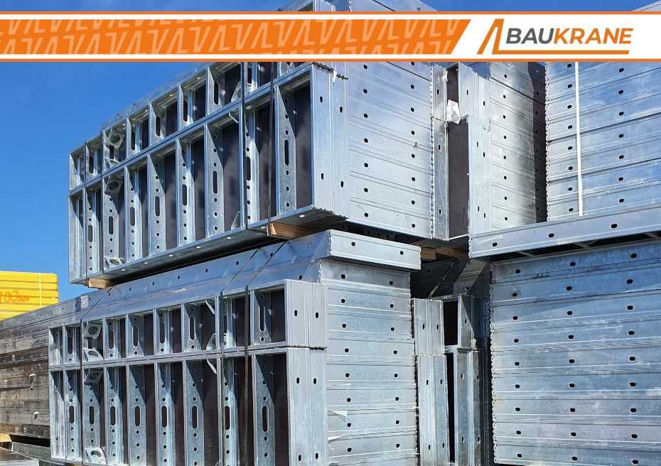 Szalunki Ścienne 100m2 Bauframe, Nowe płyty z akcesoriami, Gwarancja