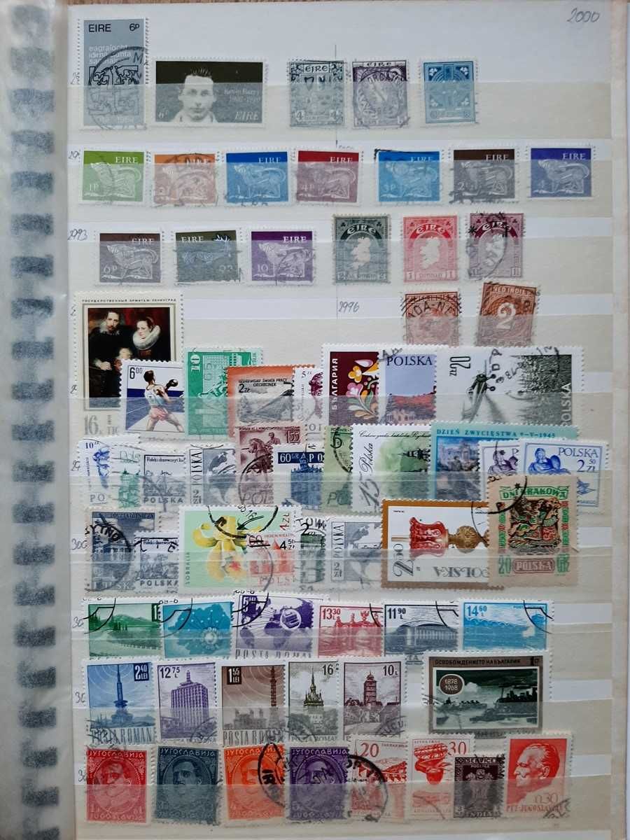 Ciekawy zestaw znaczków + Klaser – /r781/