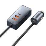 Baseus Share Together ładowarka samochodowa 2x Usb / 2x Usb Typ C 120w