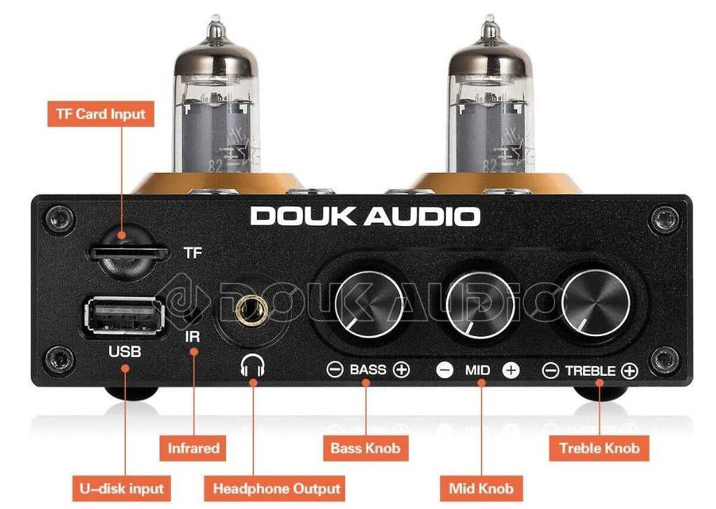Wzmacniacz HiFI, słuchawkowy, przedwzmacniacz Nobosund Bluetooth 5.0
