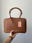 Torebka Miu Miu top handle beau caramel
