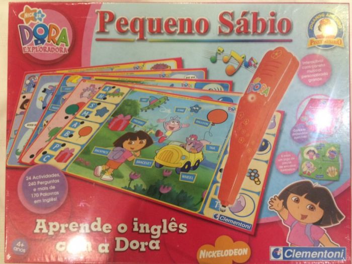 Dora Exploradora jogo pequeno sábio NOVO por abrir