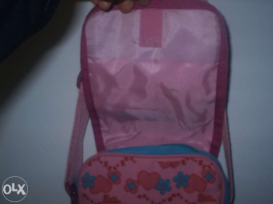 Mala da Snoopy Cor de Rosa.nova mala criança