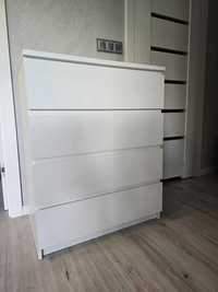 Sprzedam Komoda Ikea MALM, 4 szuflady, 80x100 cm