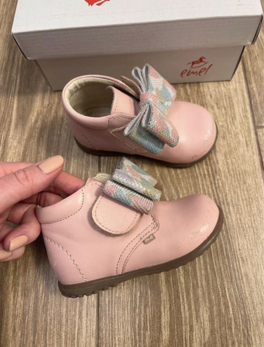 Buty Emel 20 trzewiki skórzane