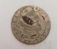 Moneta srebrna szóstak Zygmunt III Waza srebro stara władcy władca.