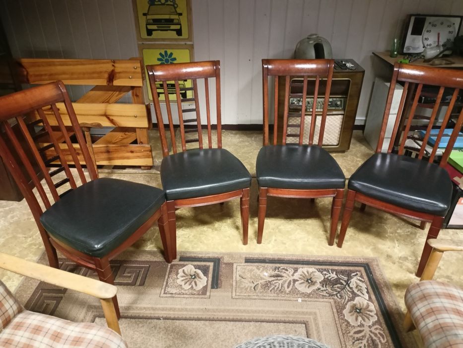 Krzesła stołowe skóra