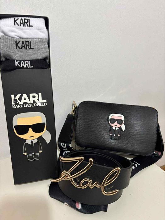 Karl Lagerfeld damski zestaw torebka