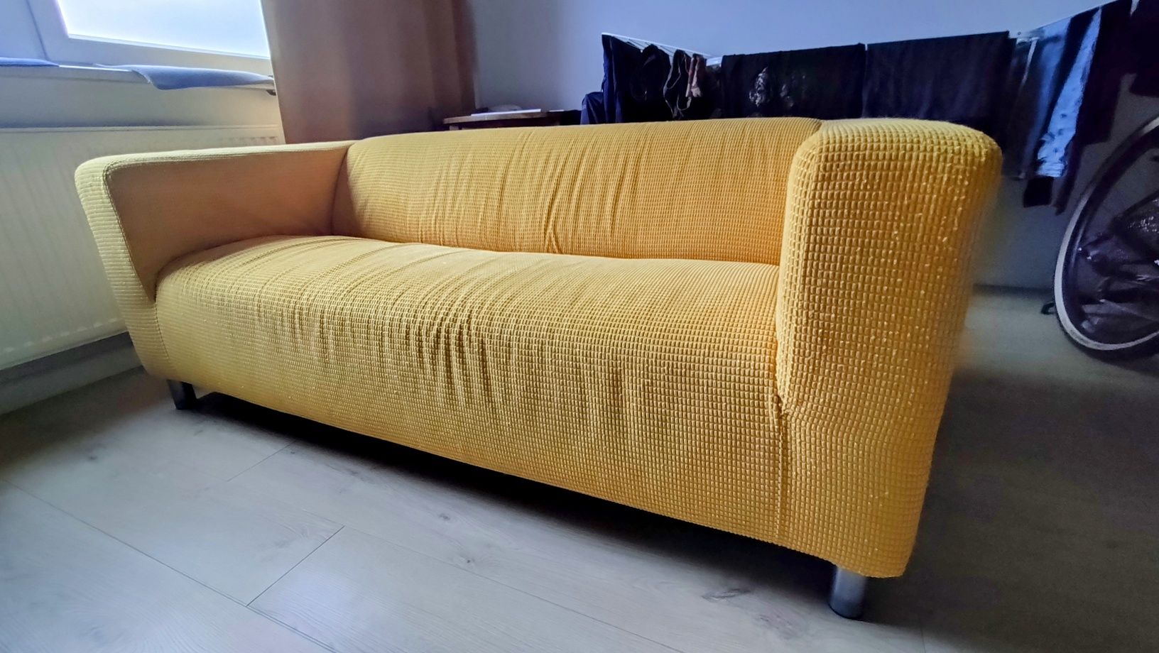 Ikea klippan sofa dwuosobowa + 2 pokrowce