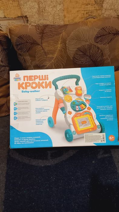 Каталка ходунки для перших кроків