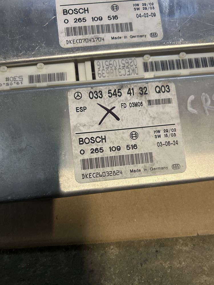 Блок управління ESP ЕСП, ESP+PML Mercedes W211 e-class, шрот