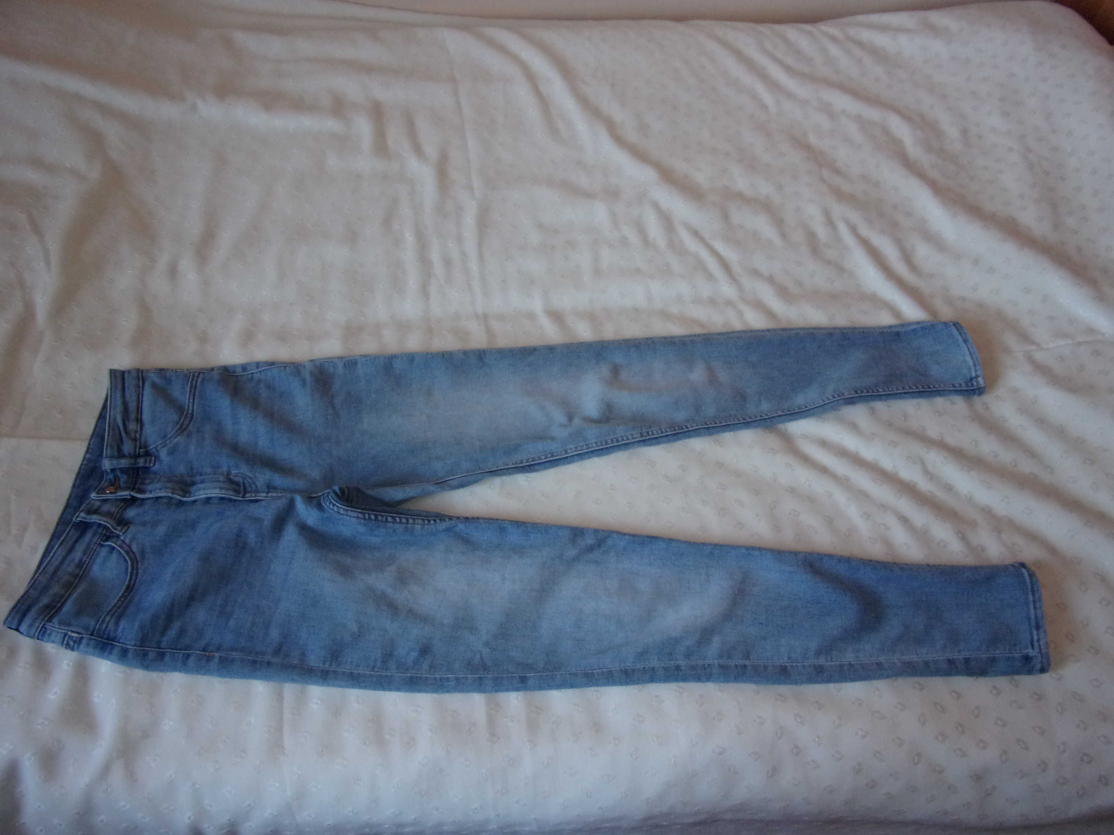 jeansy damskie dziewczece Divided H&m - 34