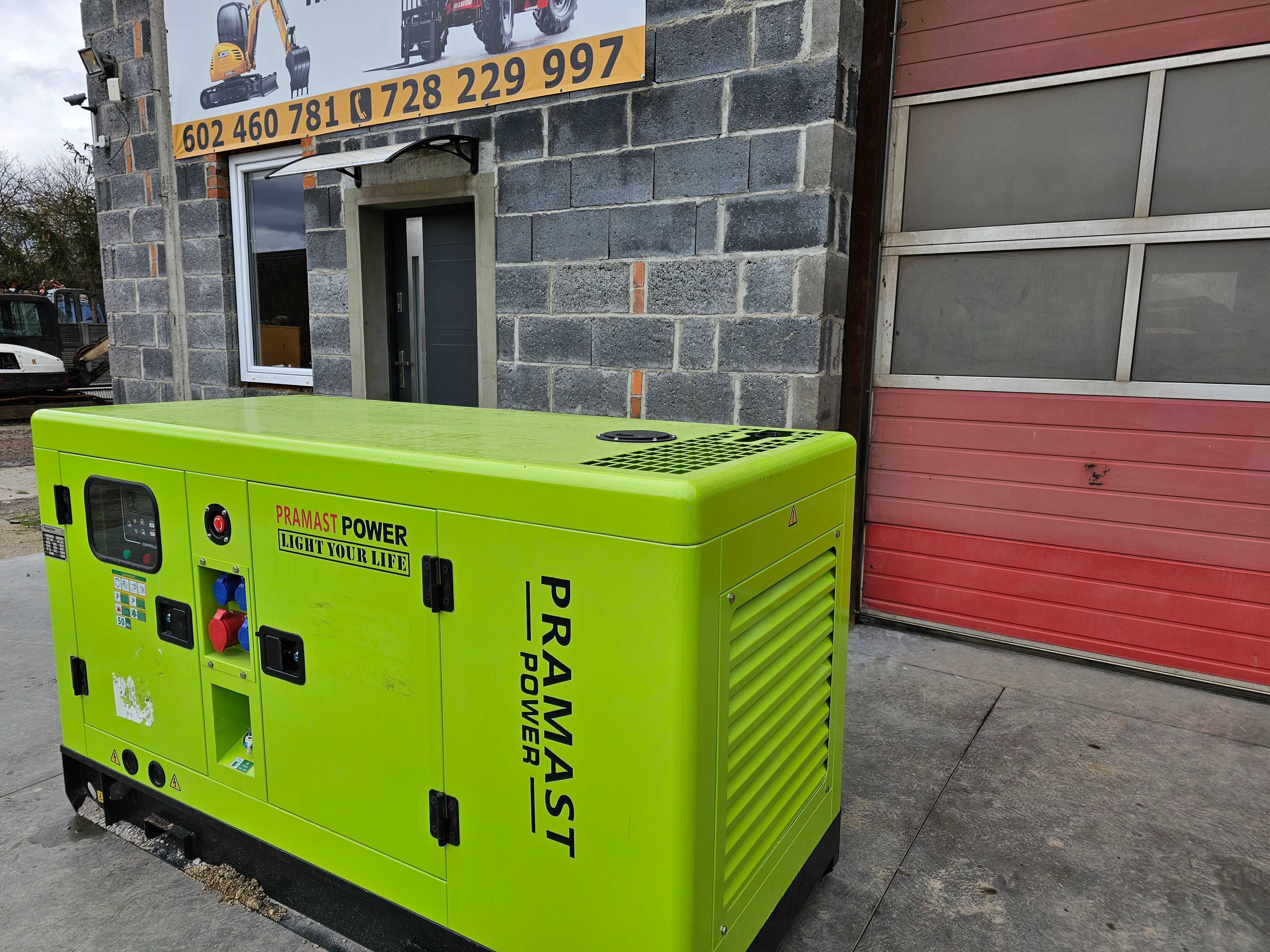 agregat prądotwórczy PRAMAST 30KW