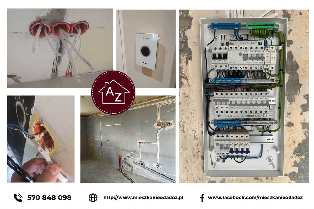ELEKTRYK usterki, montaż gniazd, lamp, bezpieczniki, instalacje, inne