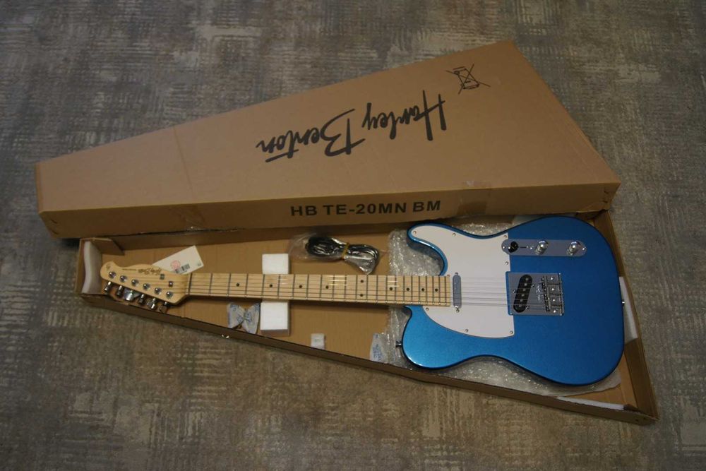 Gitara elektryczna Harley Benton TE-20 MN BM + setup OKAZJA!