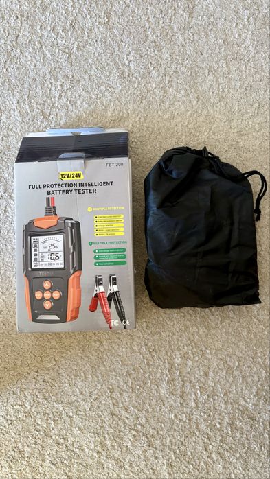 Testador de bateria inteligente