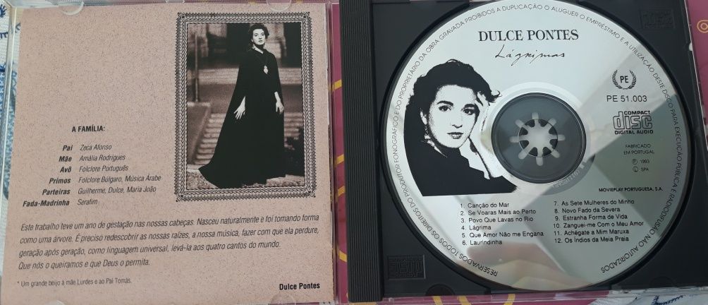 CD Dulce Pontes - Lágrimas