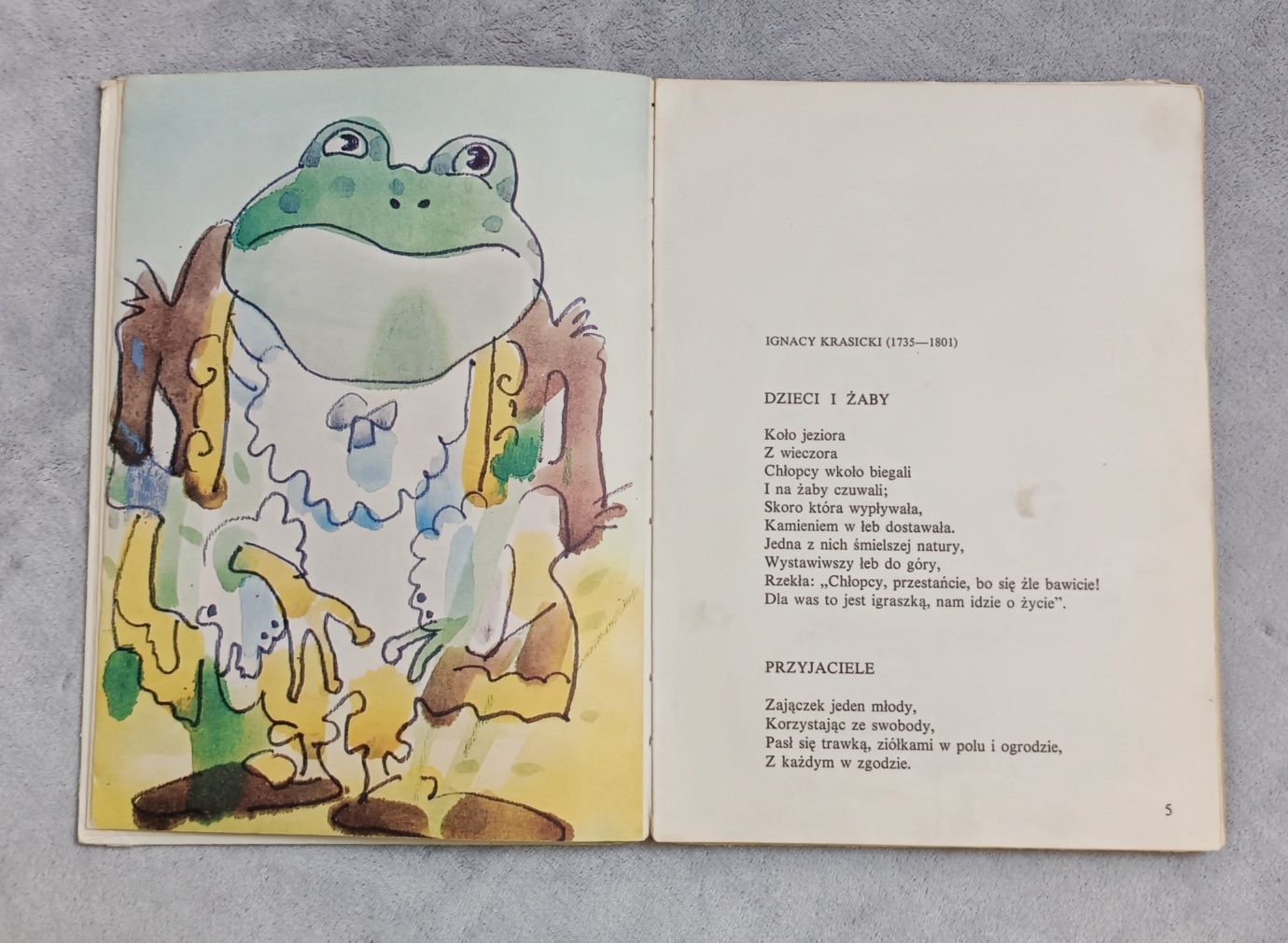 Książka Wiersze dla dzieci, ilustrował Janusz Stanny