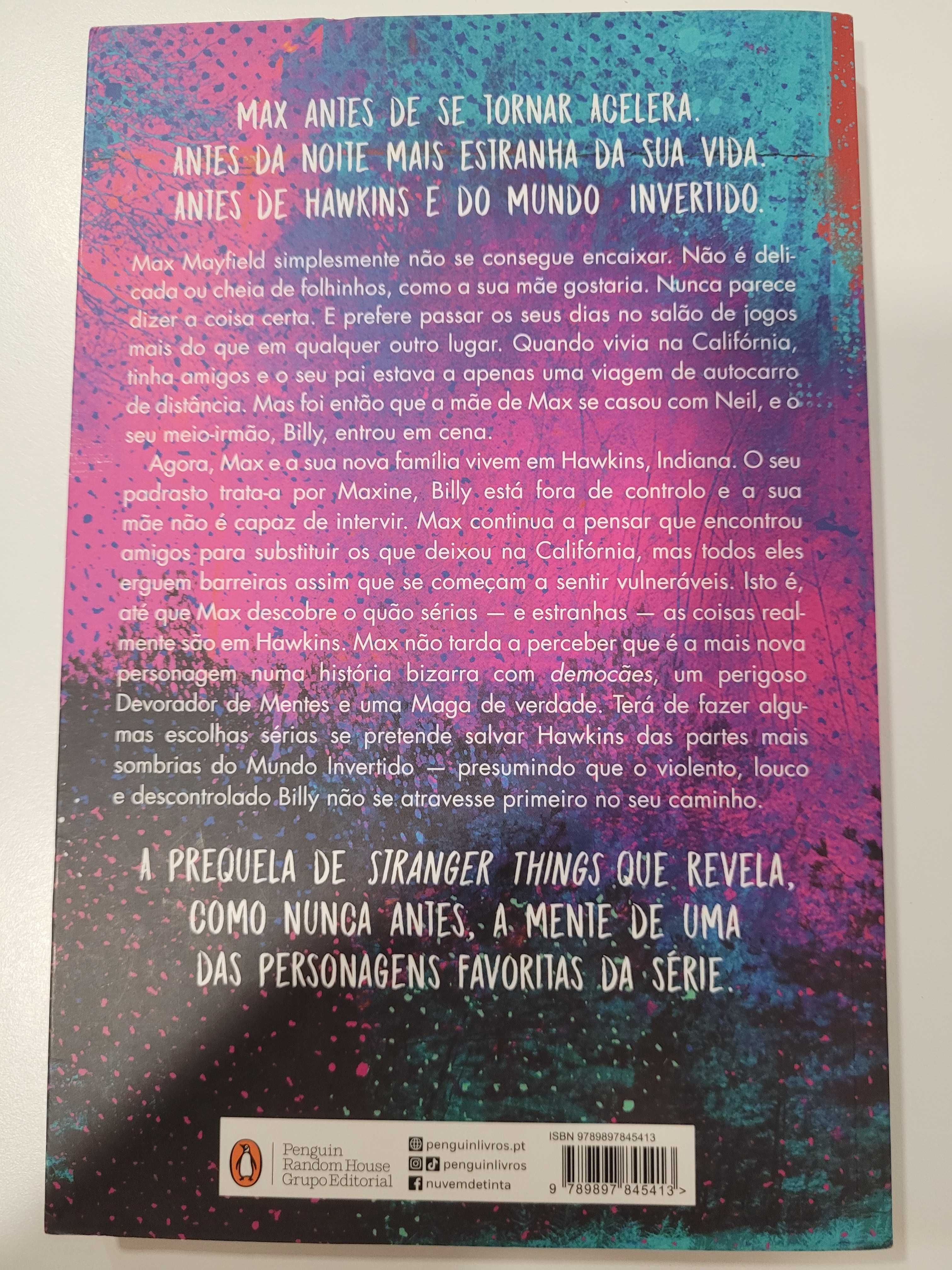 Livro Stranger Things - Max, a fugitiva
