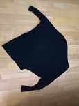 camisola preta zara tamanho m