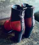 Skórzane botki TOMMY JEANS