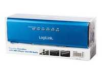 Logilink Discolady Soundbox z odtwarzaczem MP3 i niebieskim radiem FM