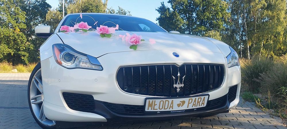 Samochód do Ślubu!!! Wesele! WYNAJEM ! Maserati QUATTROPORTE ! PORSCHE
