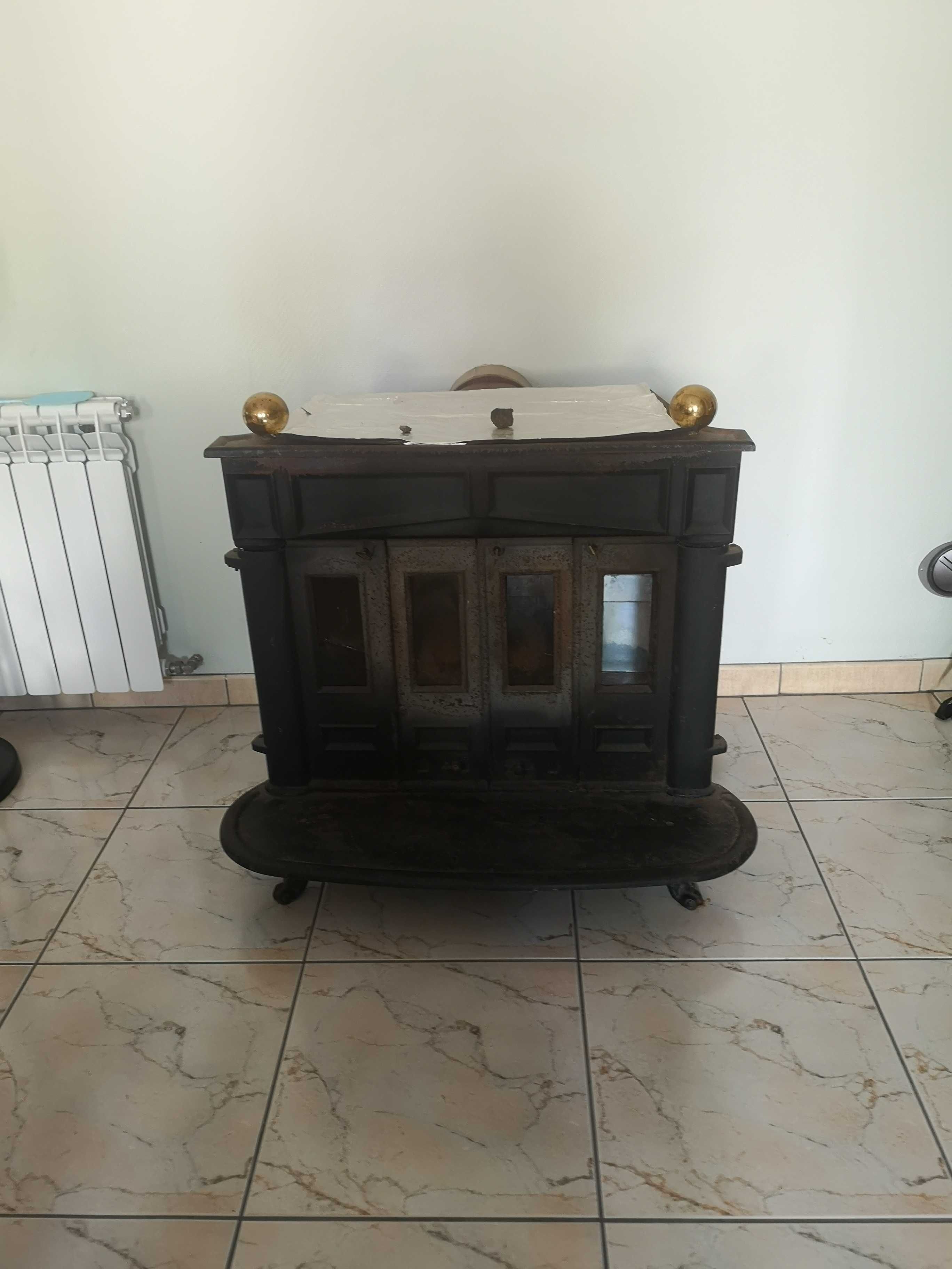 Poêle à bois en fonte
