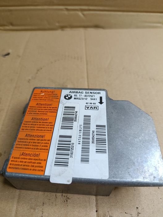 BMW E39 98r m52 - moduł sterownik sensor poduszek Airbag