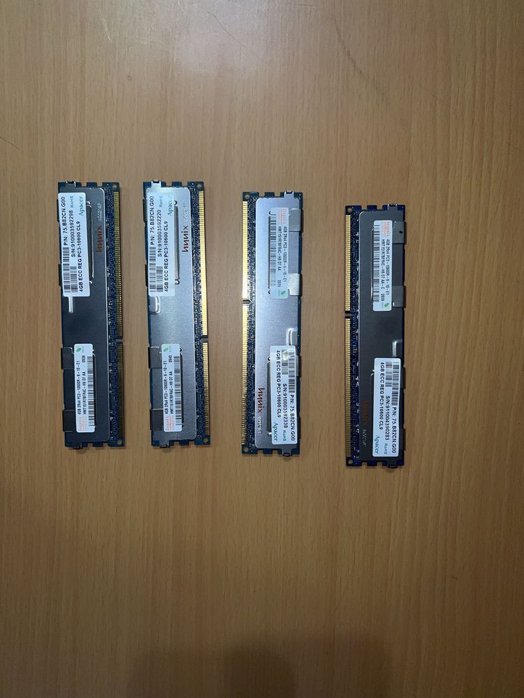 Оперативна памʼять 16gb/4*4 DDR3