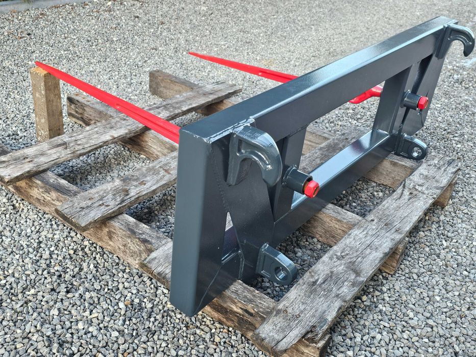 chwytak do słomy ramka do bel balotów widły kute karetka podnośnik