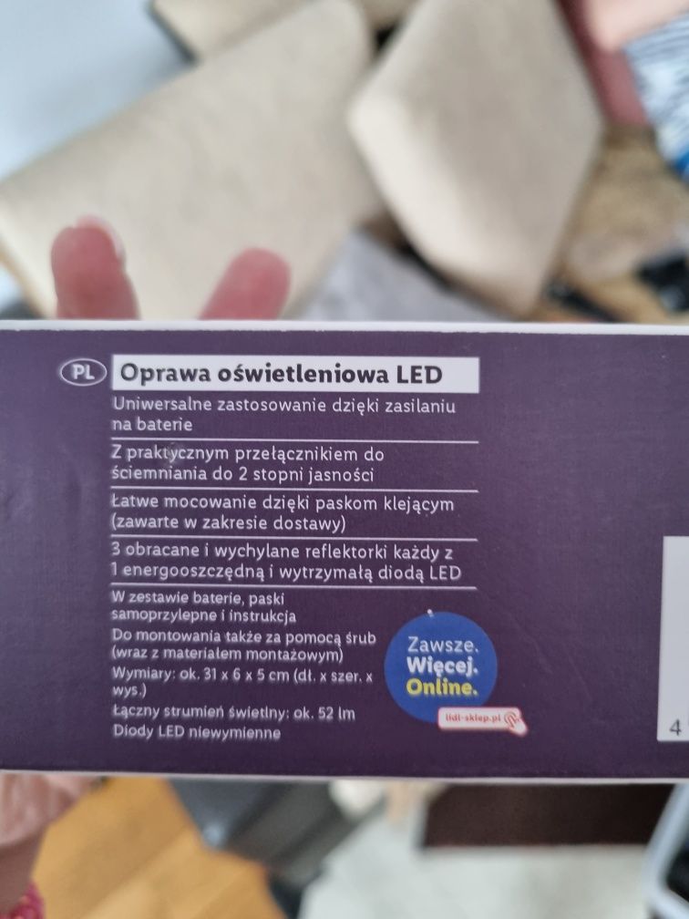 Oprawa oświetleniowa LED, livarno