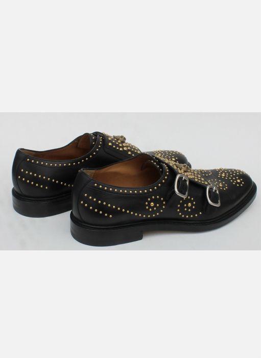 Туфлі GUCCI Double Monk Feline Tiger Монки