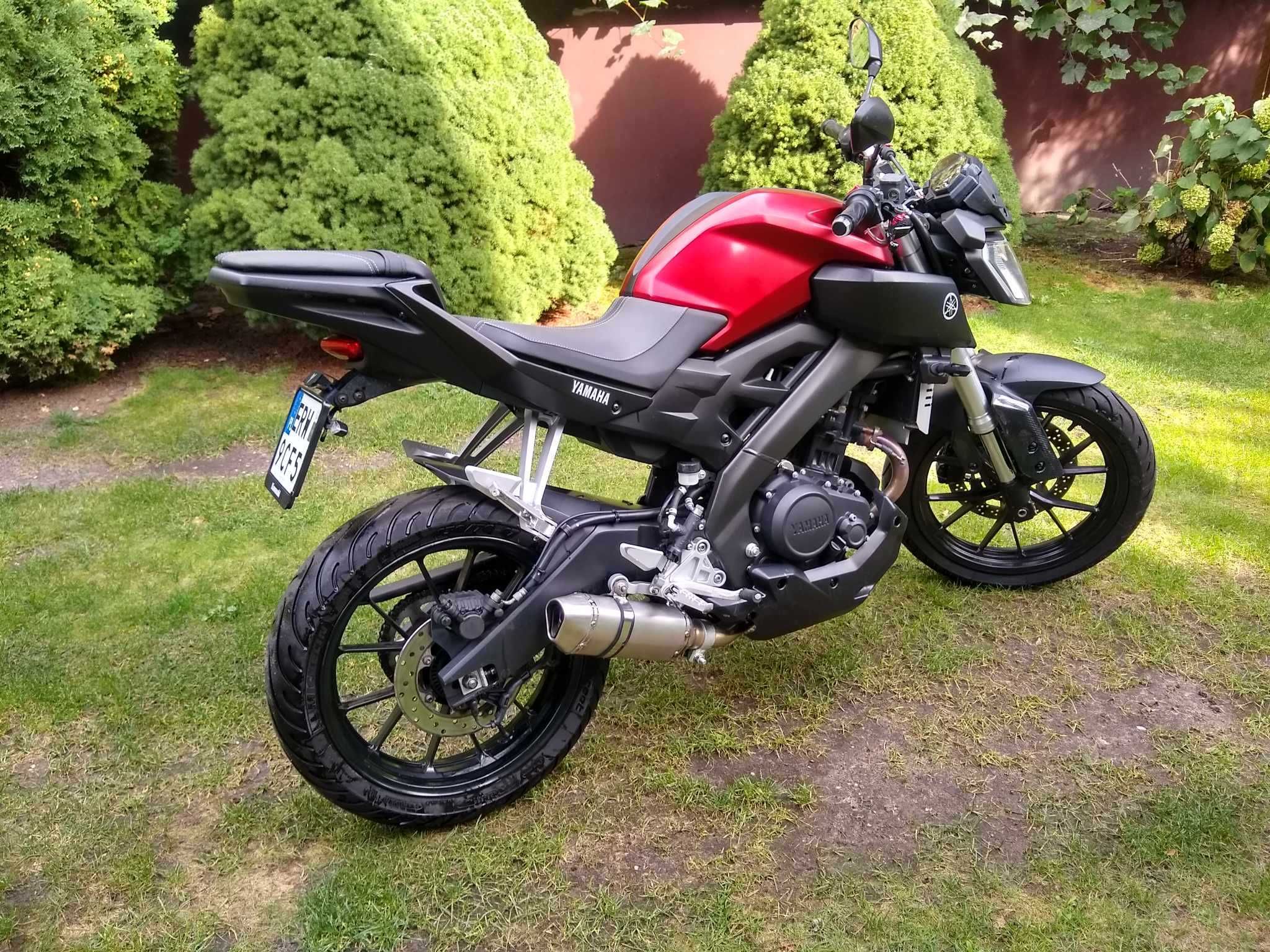 Yamaha mt 125. 2016 r.