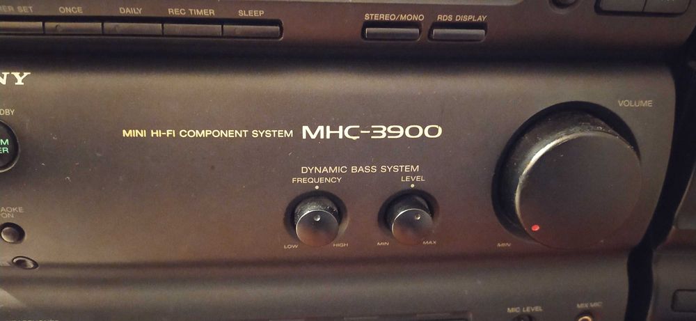 Aparelhagem Sony MHC3900